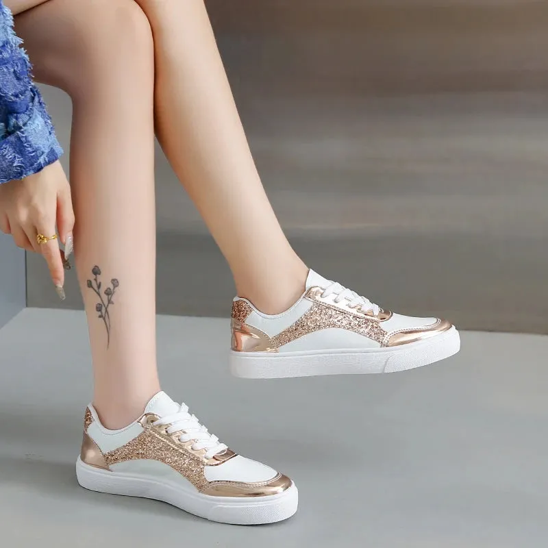 2024Training Shoes Women's New Small White Shoes Versatile Soft Bottom Running Shoes Casual Sneakers Flat Single Shoes