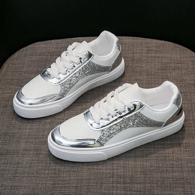 2024Training Shoes Women's New Small White Shoes Versatile Soft Bottom Running Shoes Casual Sneakers Flat Single Shoes