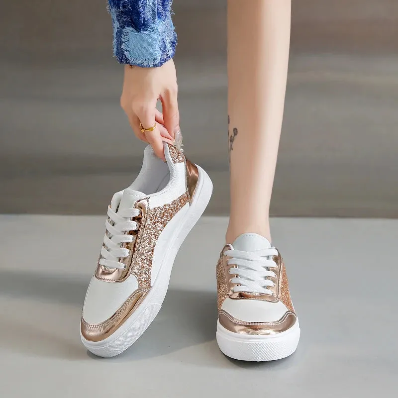 2024Training Shoes Women's New Small White Shoes Versatile Soft Bottom Running Shoes Casual Sneakers Flat Single Shoes