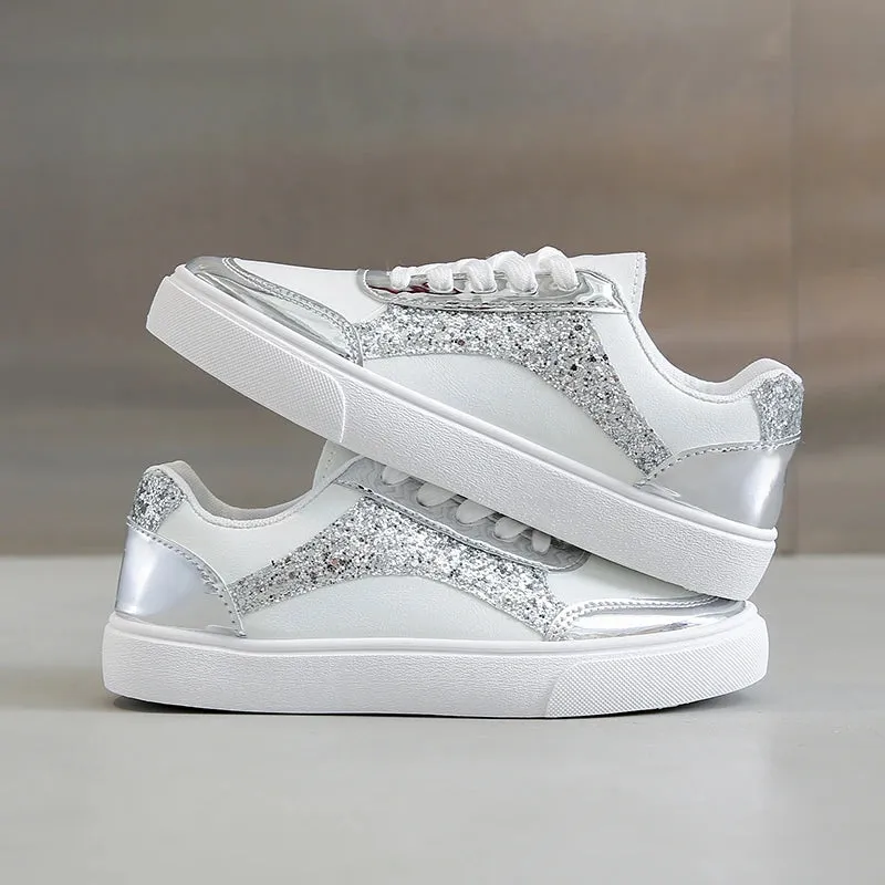 2024Training Shoes Women's New Small White Shoes Versatile Soft Bottom Running Shoes Casual Sneakers Flat Single Shoes