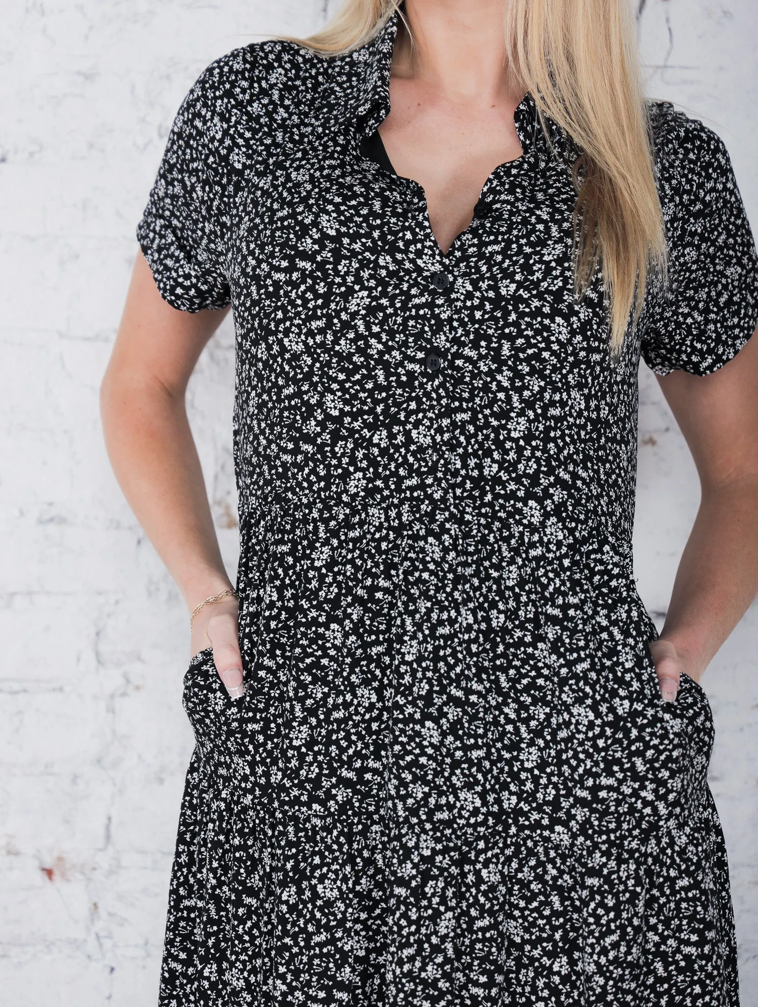 Addison Floral Midi Dress