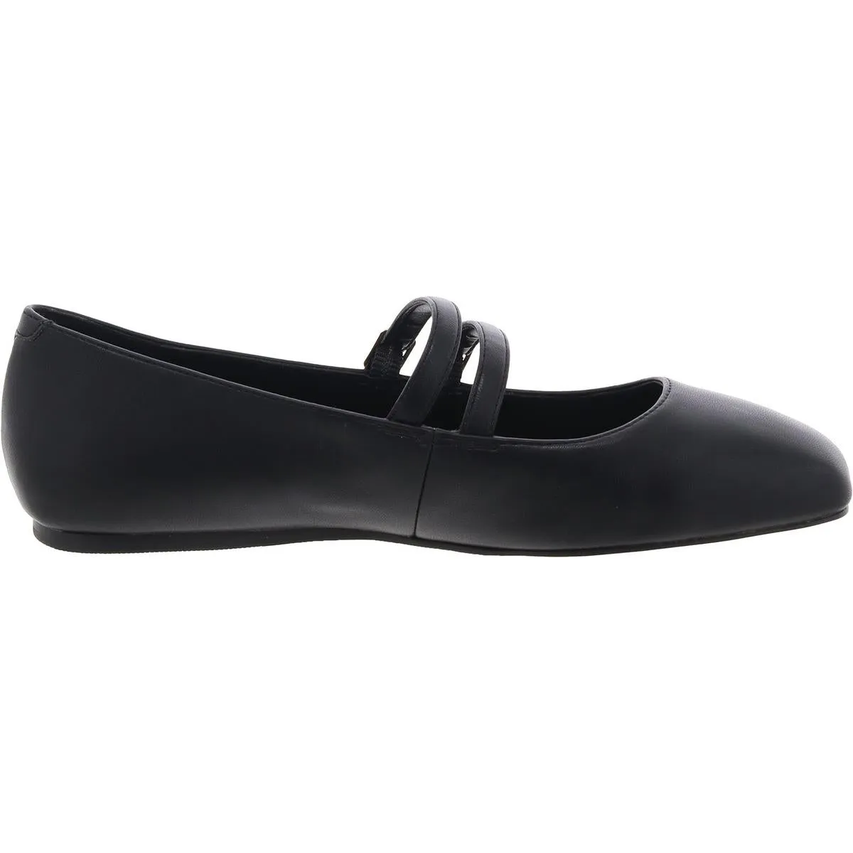 BCBGeneration Womens Harisa Faux Leather Mary Jane Ballet Flats