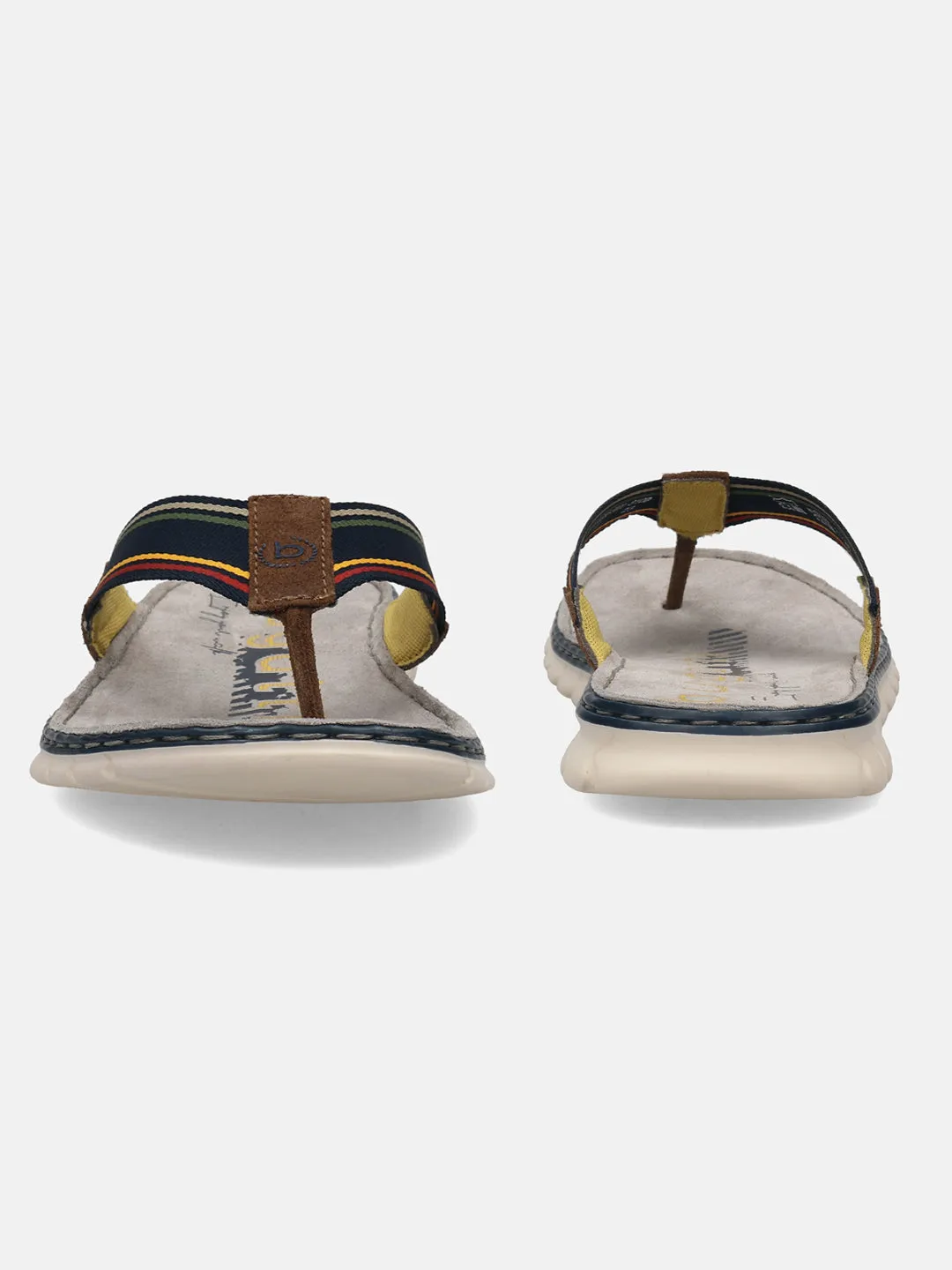 bugatti Multicolour Thongs Sandals