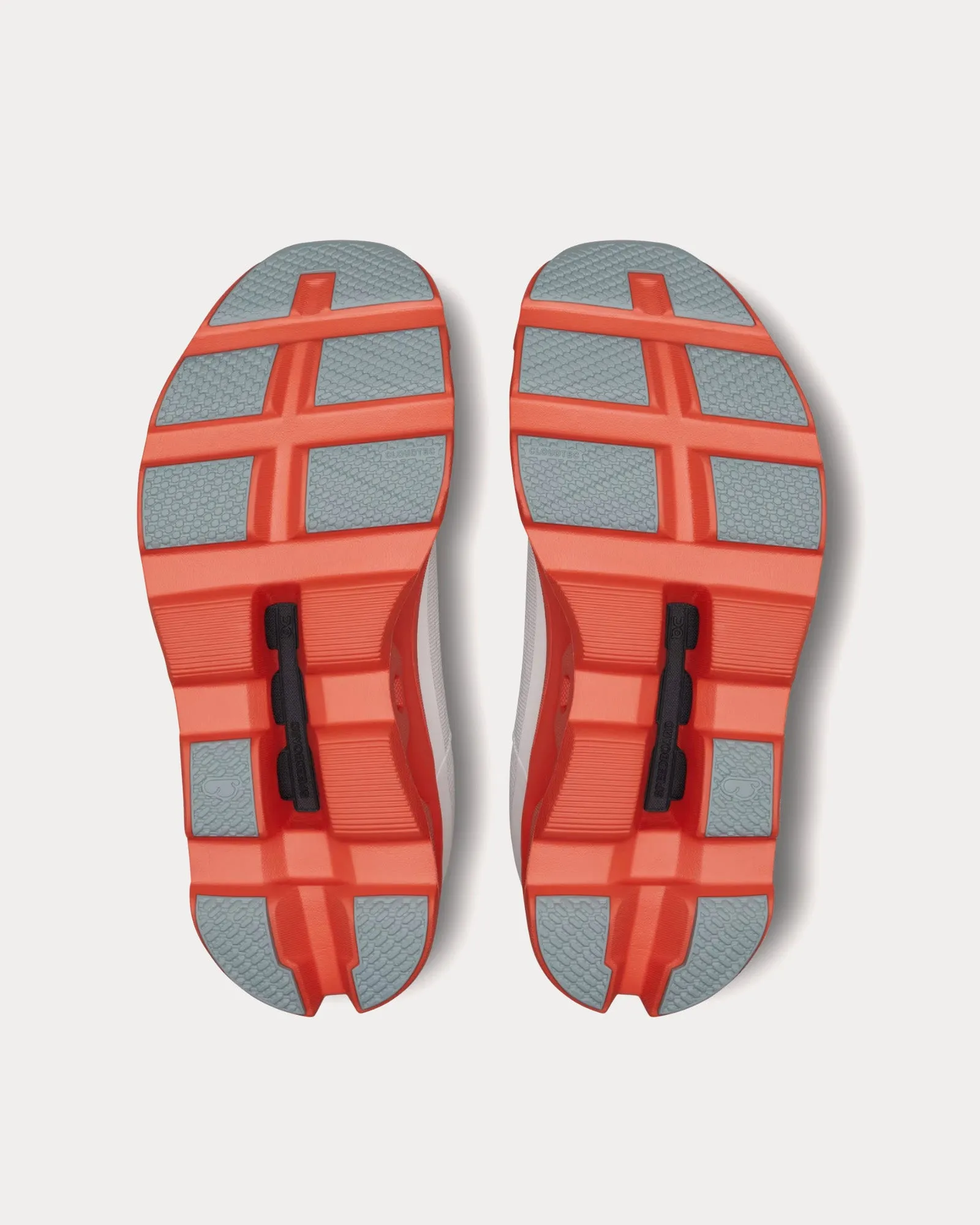 Cloudmonster White / Flame Running Shoes