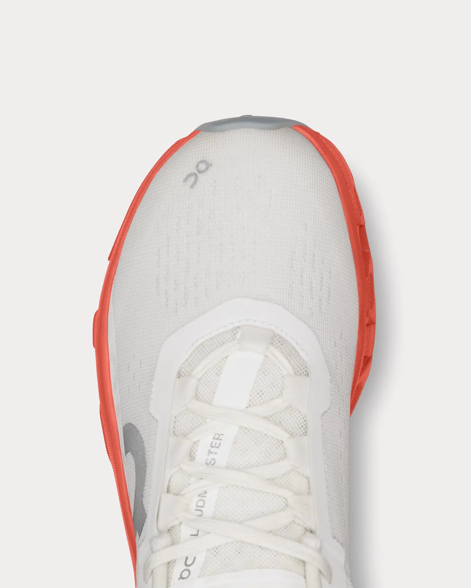 Cloudmonster White / Flame Running Shoes