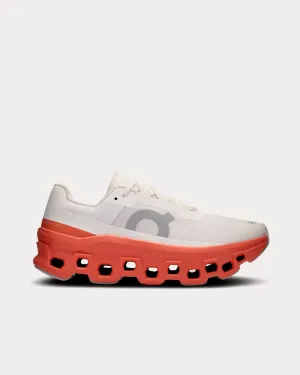 Cloudmonster White / Flame Running Shoes