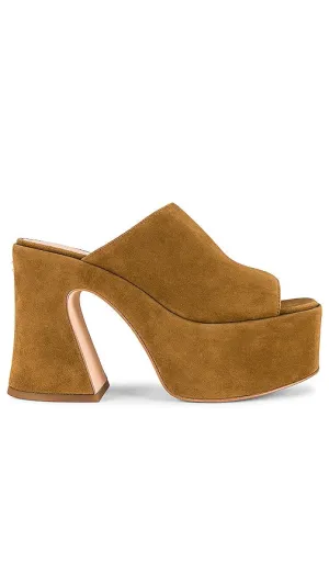 Coach Bobi Sandal in Cognac
