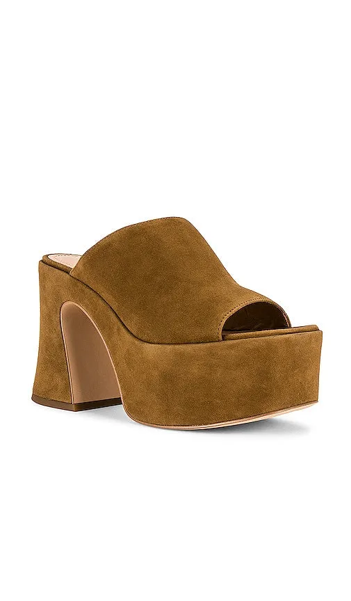Coach Bobi Sandal in Cognac