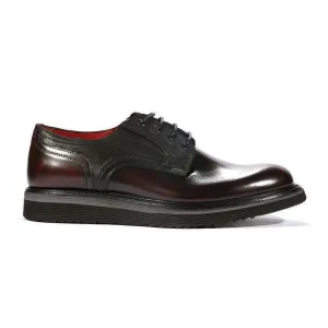 Corvari Men's Dover Rosso Red Oxfords (COR1014)