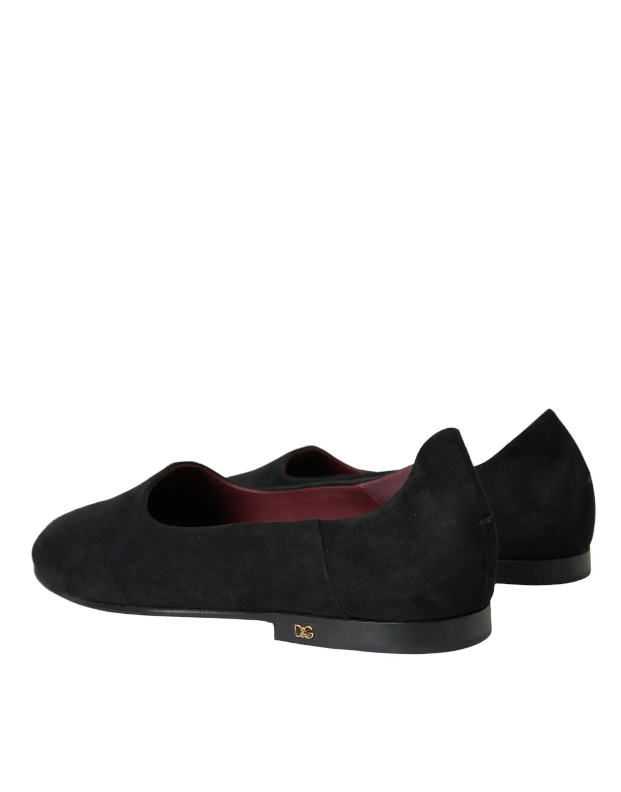 Dolce & Gabbana Black Suede Loafers