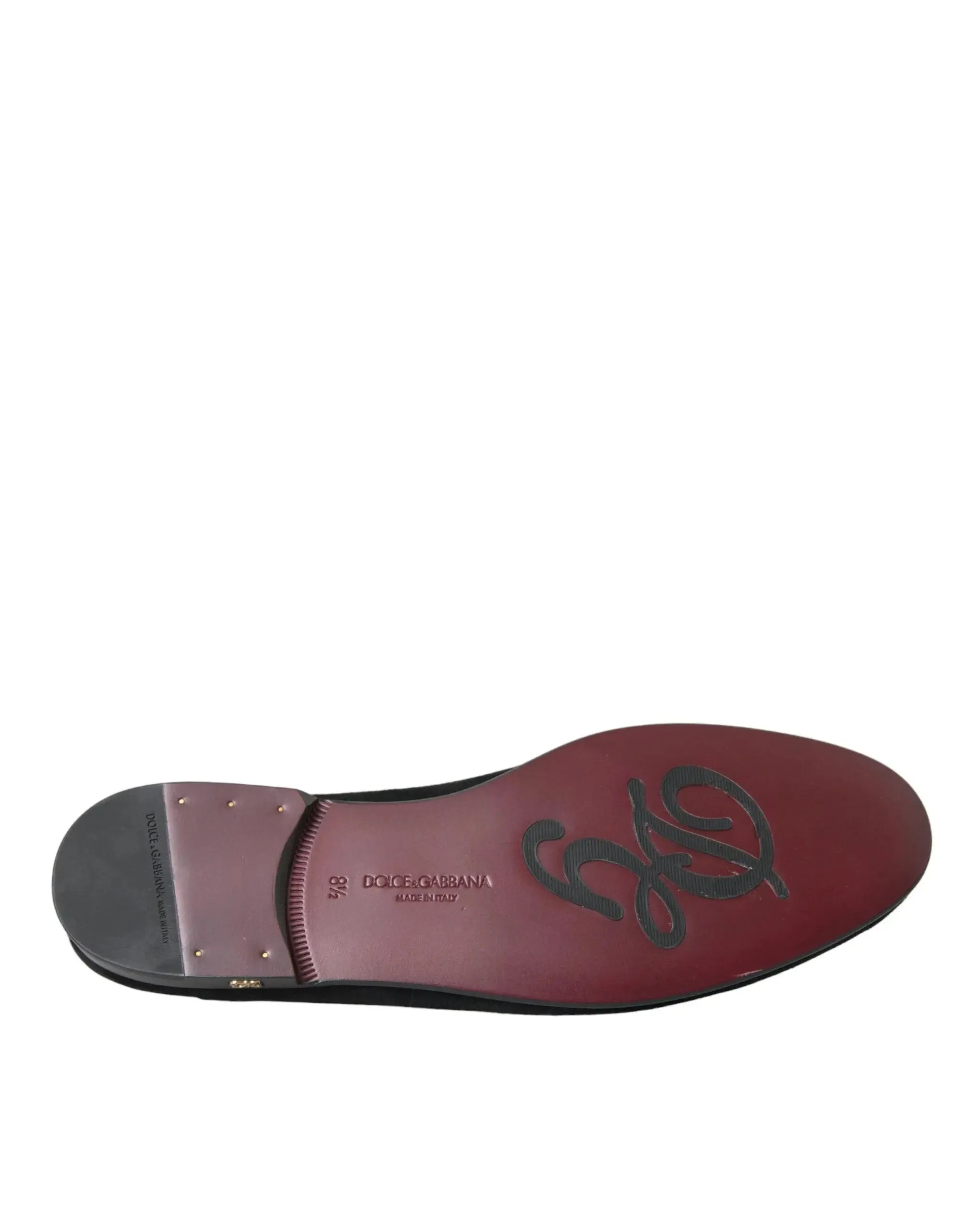 Dolce & Gabbana Black Suede Loafers
