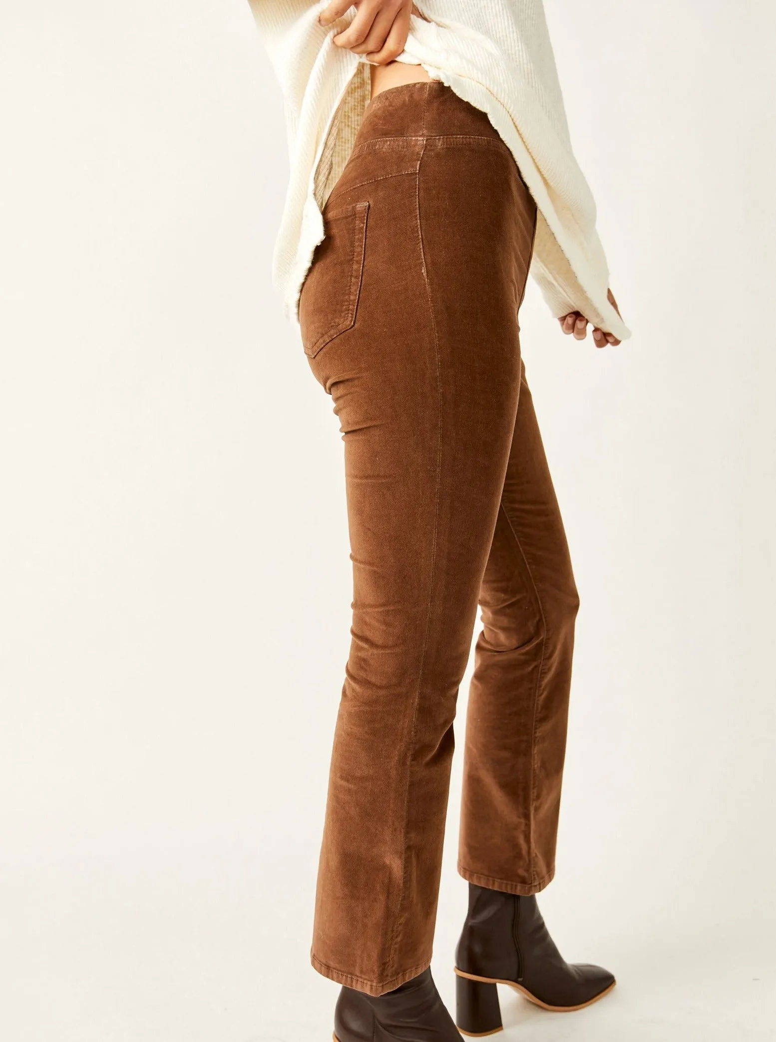 Free People In My Feelings Crop Bootcut