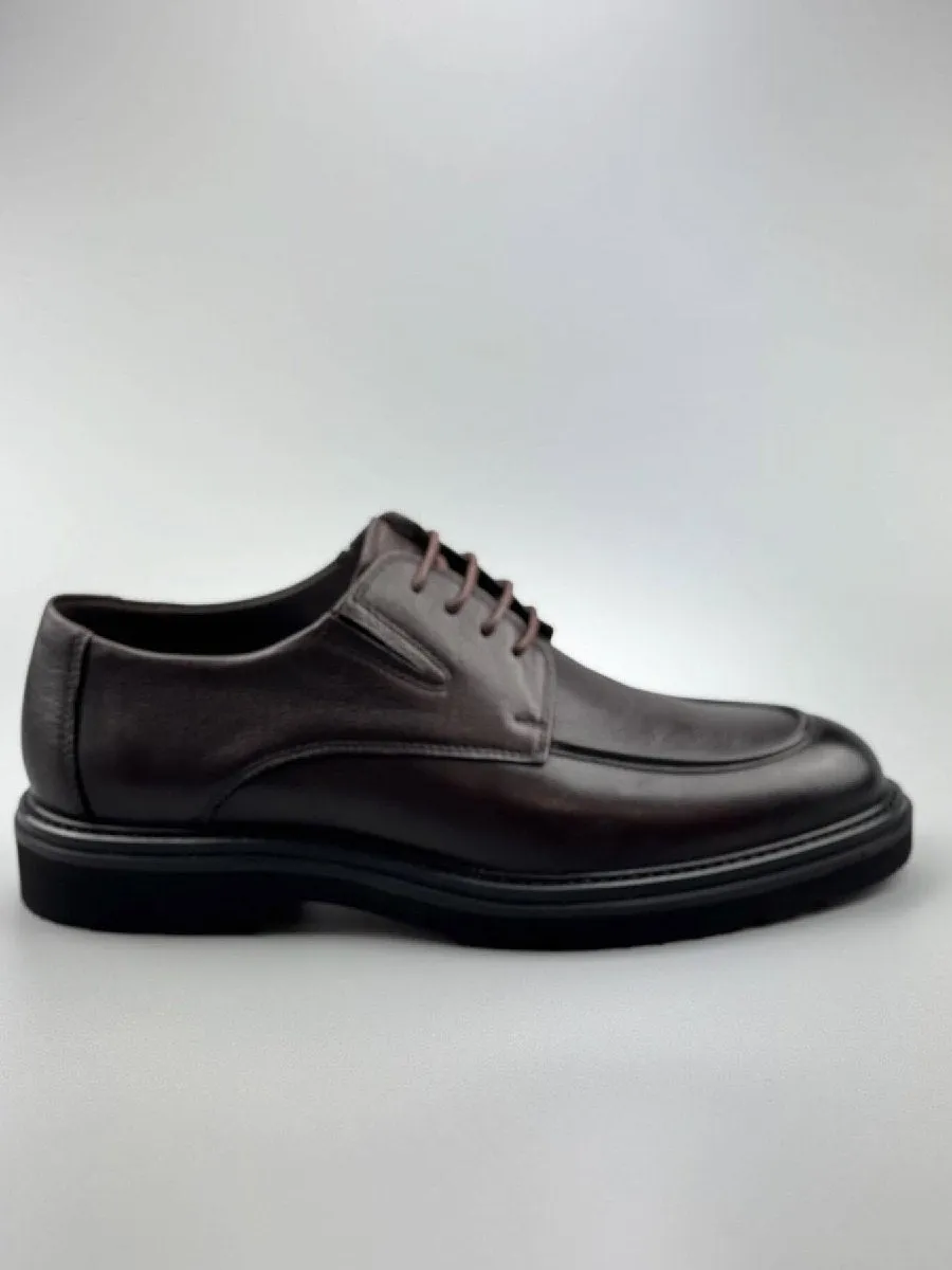 Genuine Leather Cowhide Men's Casual Trendy Versatile Leather Shoes