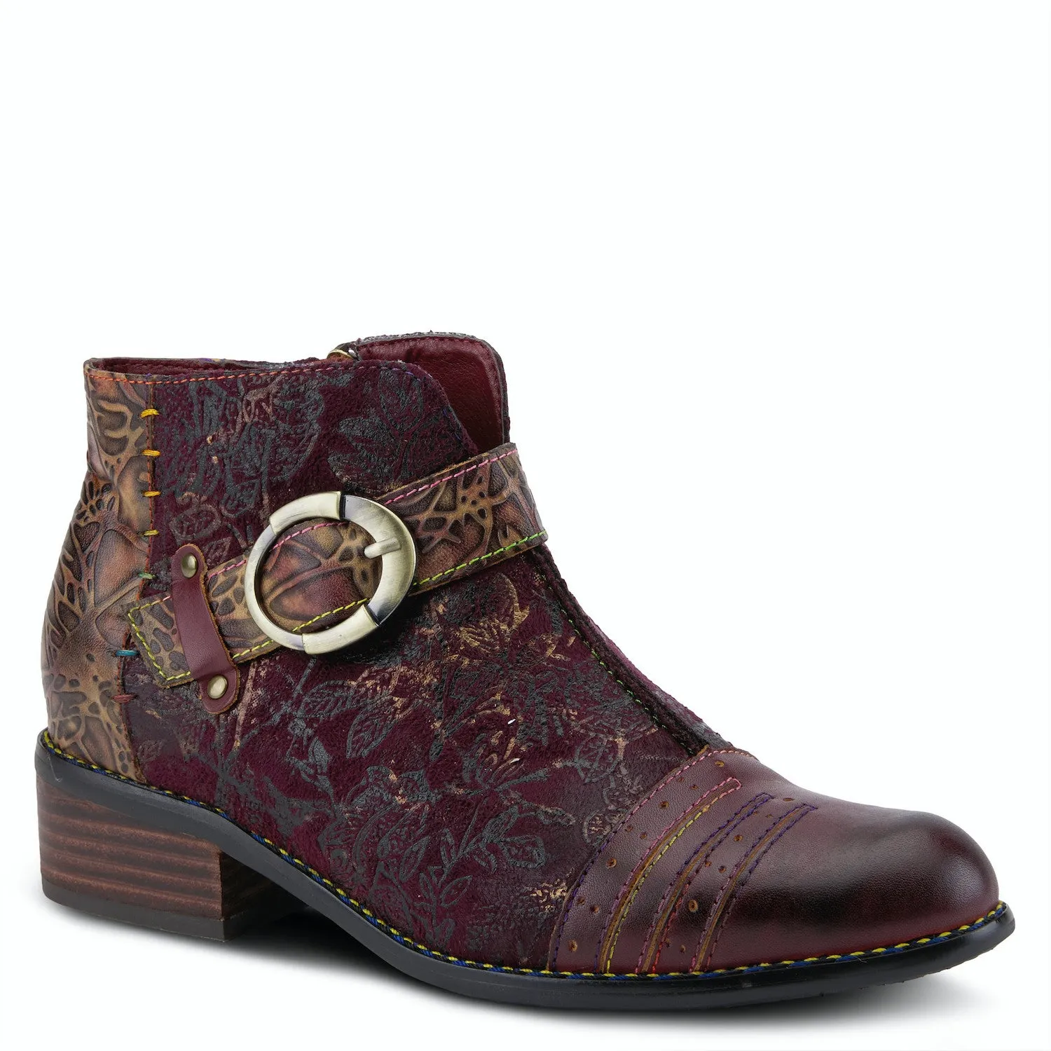 GEORGIANA L'ARTISTE - PURPLE MULTI LEATHER