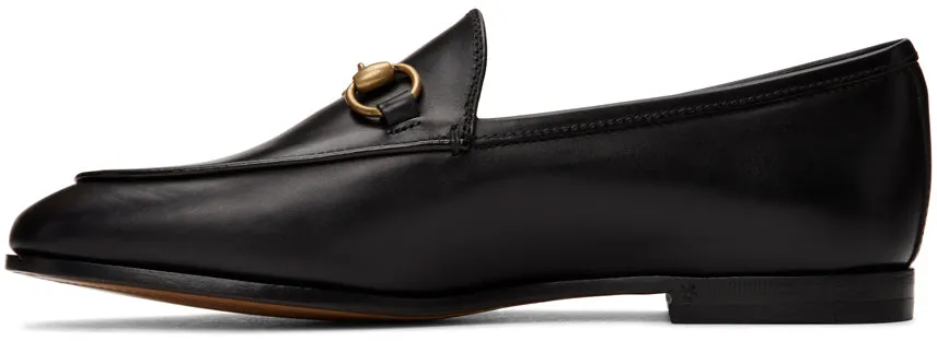 Gucci Black Jordaan Loafers