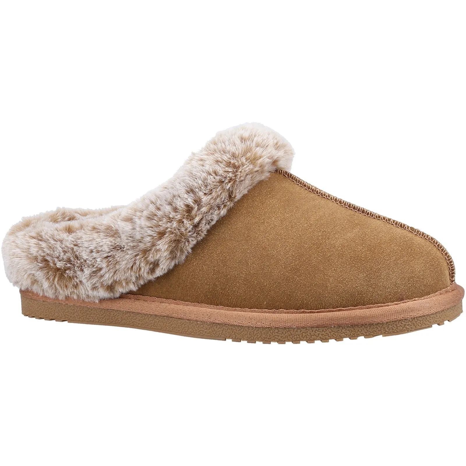 Hush Puppies Womens Amara Slipper - Tan