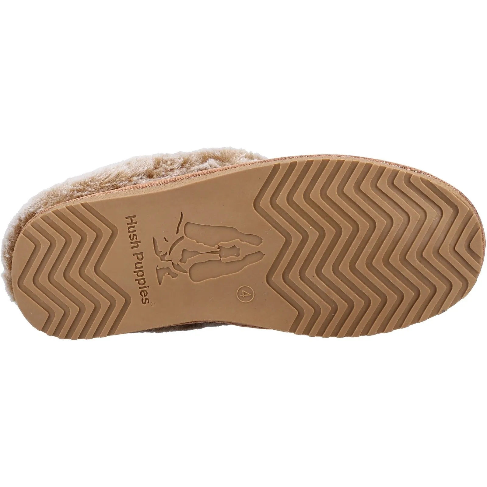 Hush Puppies Womens Amara Slipper - Tan