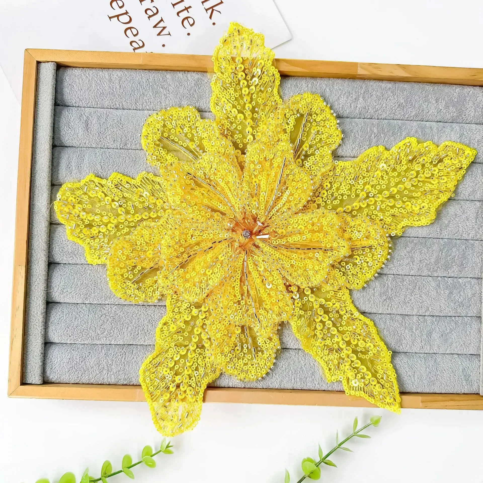 Kiral Sequin Applique