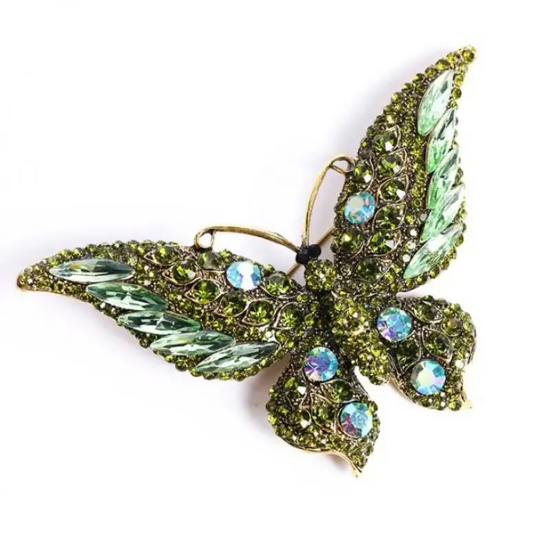 Mümine Rhinestone Brooch Pin