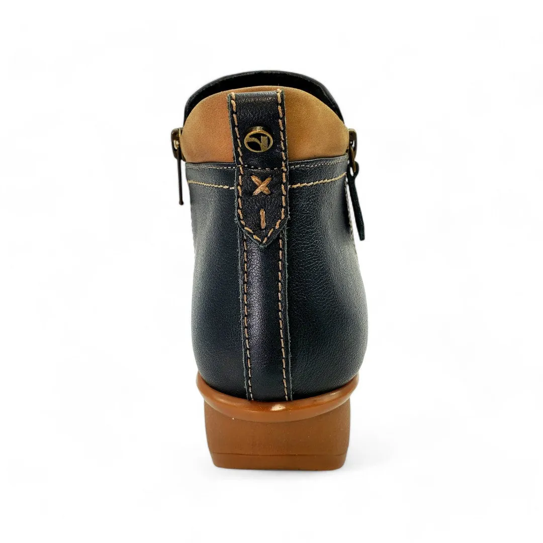 Plymouth Wedge Bootie (Wide)