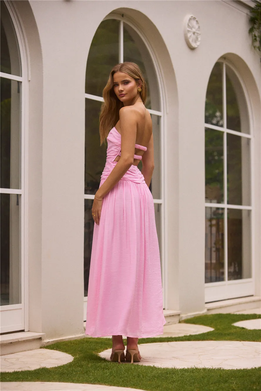 Pure Clarity Maxi Dress Pink