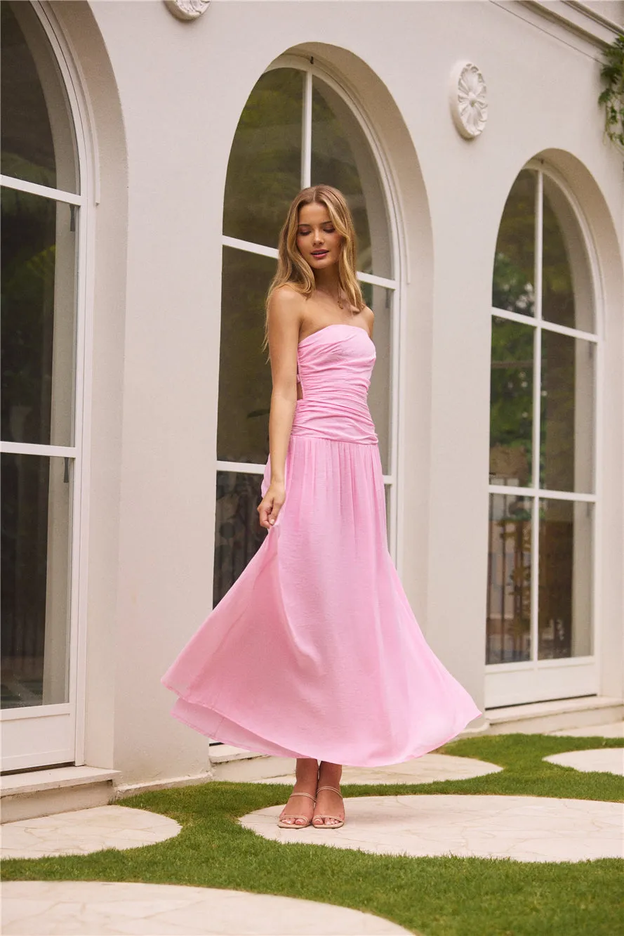 Pure Clarity Maxi Dress Pink