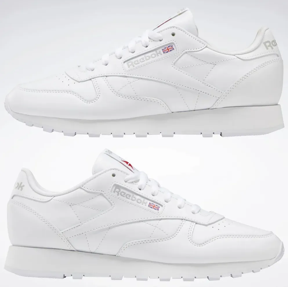Reebok Classic leather hvit sneakers