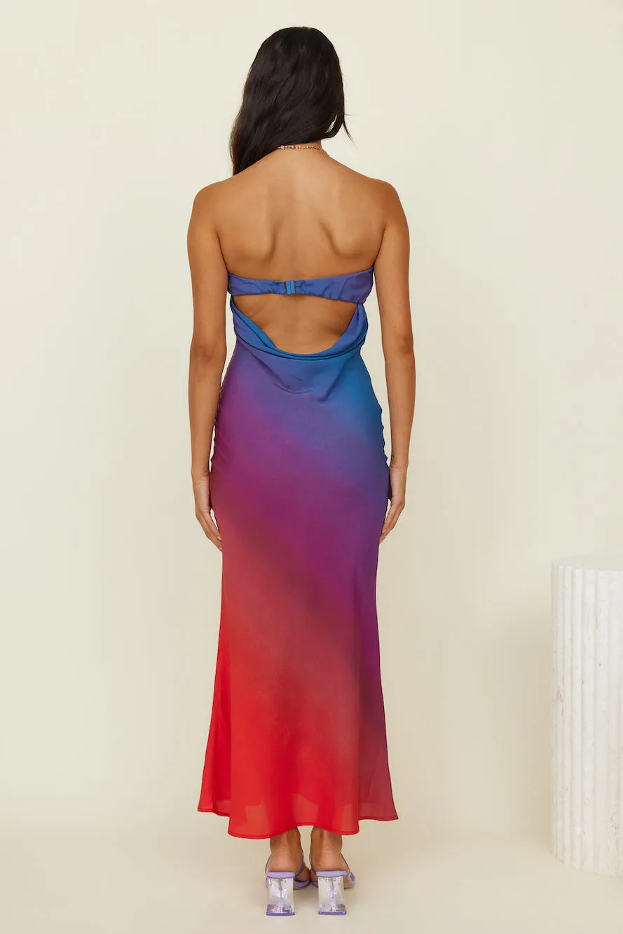 Seaside Wandering Maxi Dress Multi