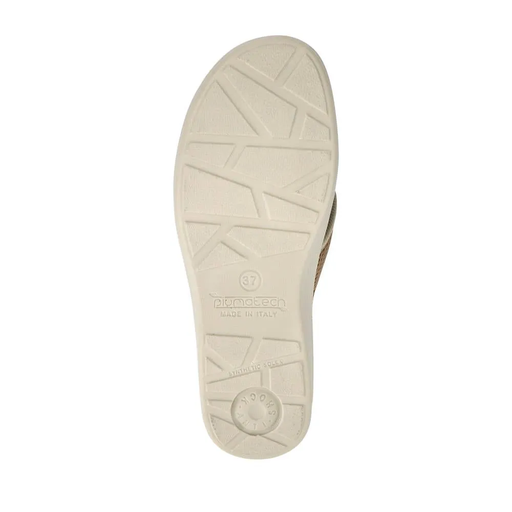Strappy Leather Self-Moulding Mules - FLY41032 / 326 674