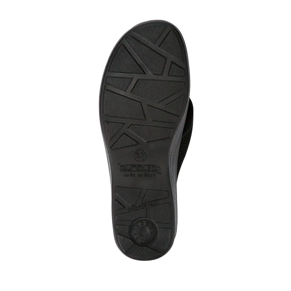 Strappy Leather Self-Moulding Mules - FLY41032 / 326 674
