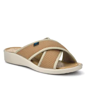 Strappy Leather Self-Moulding Mules - FLY41032 / 326 674