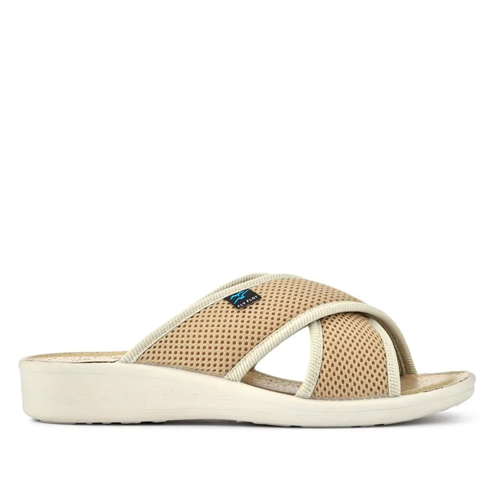 Strappy Leather Self-Moulding Mules - FLY41032 / 326 674