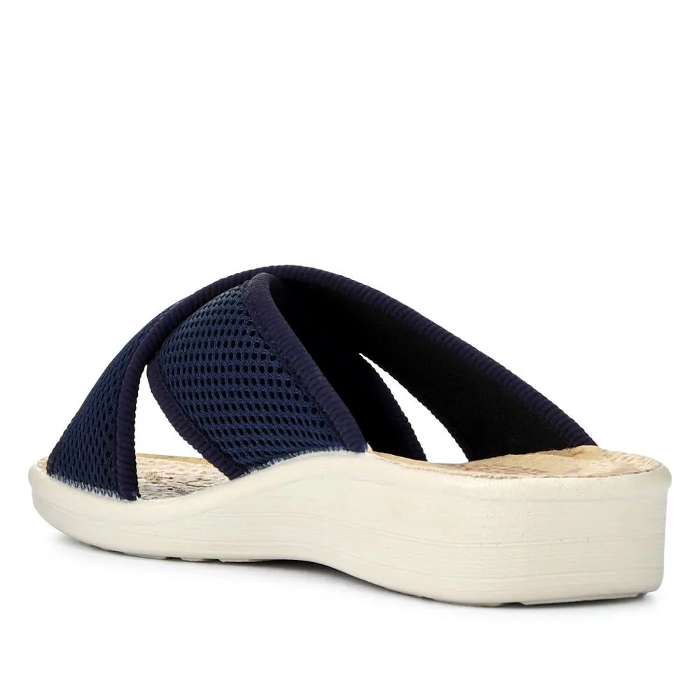 Strappy Leather Self-Moulding Mules - FLY41032 / 326 674