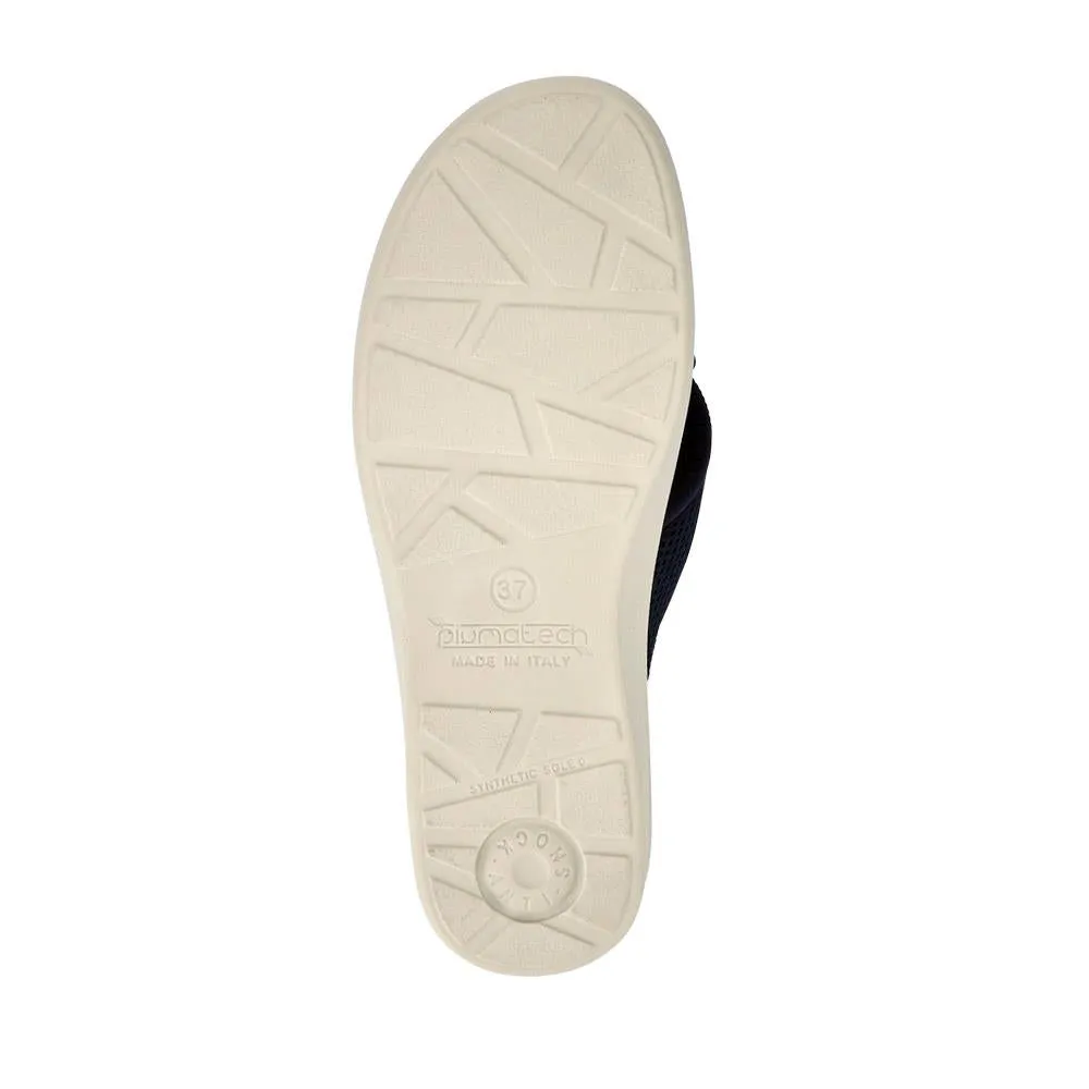 Strappy Leather Self-Moulding Mules - FLY41032 / 326 674