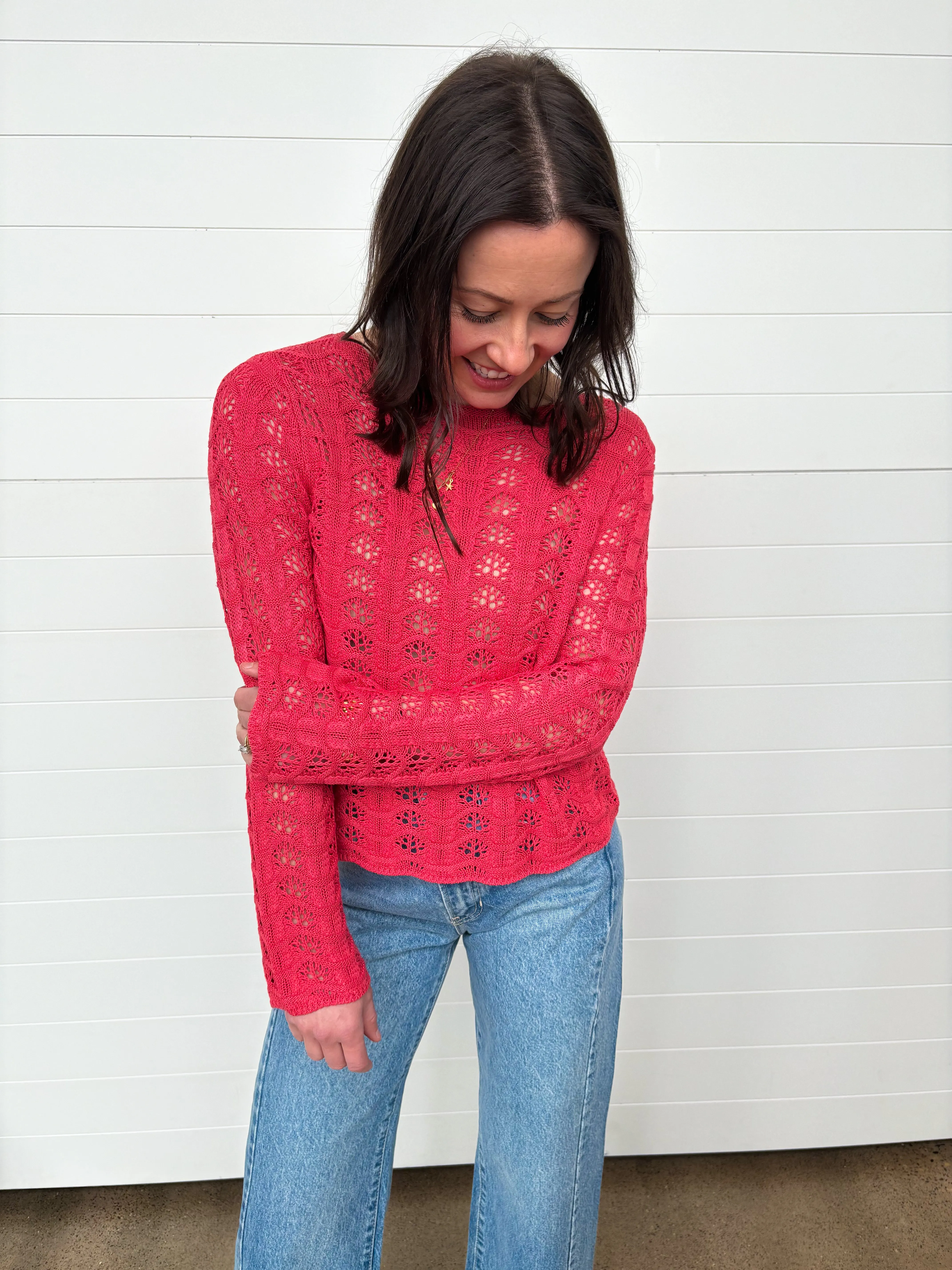 The Azura Crochet Sweater