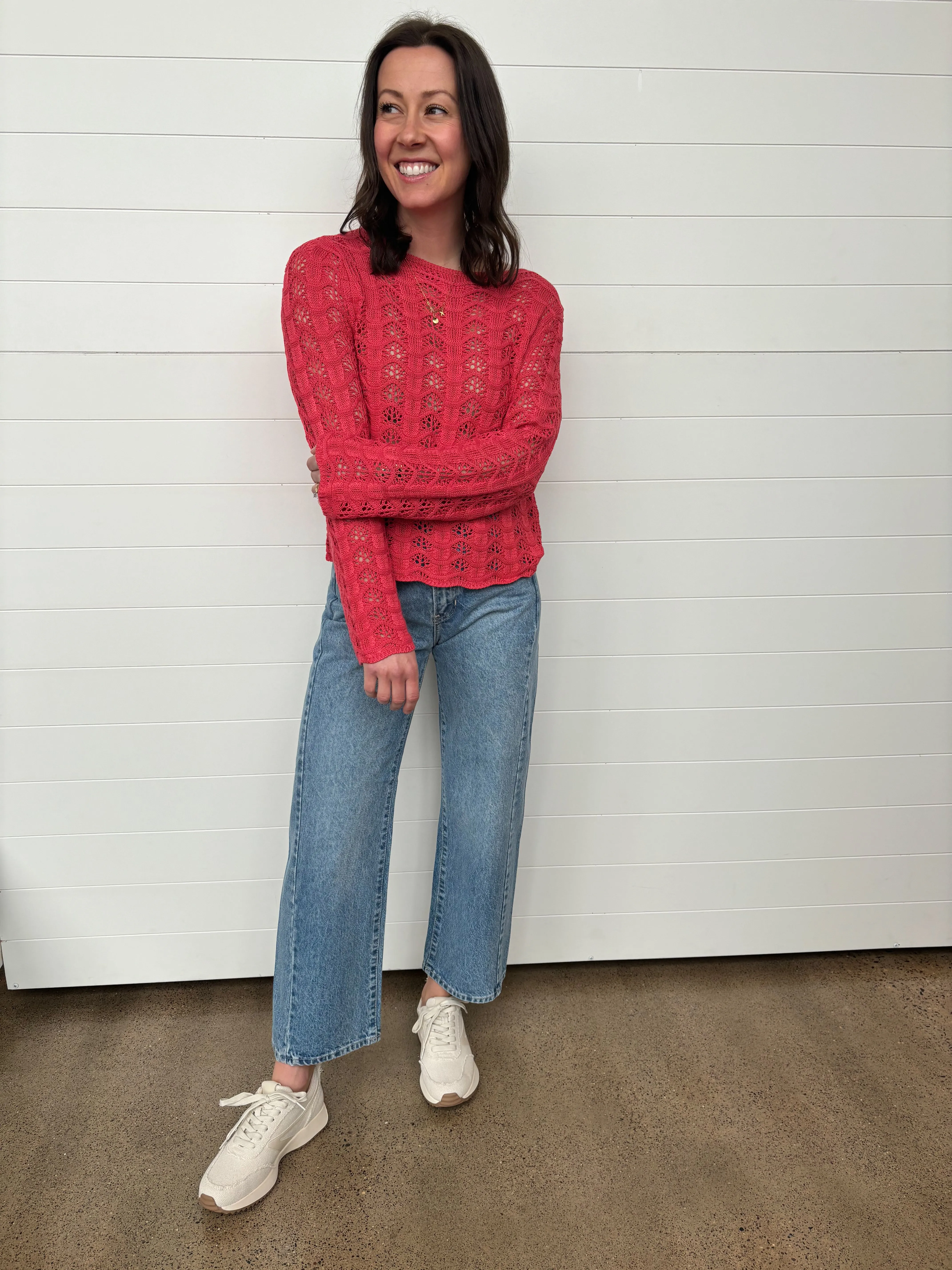 The Azura Crochet Sweater
