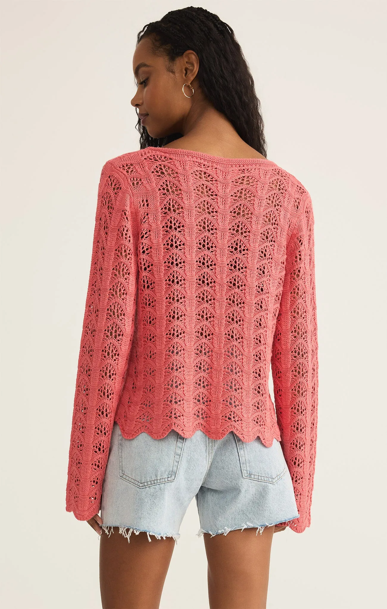 The Azura Crochet Sweater