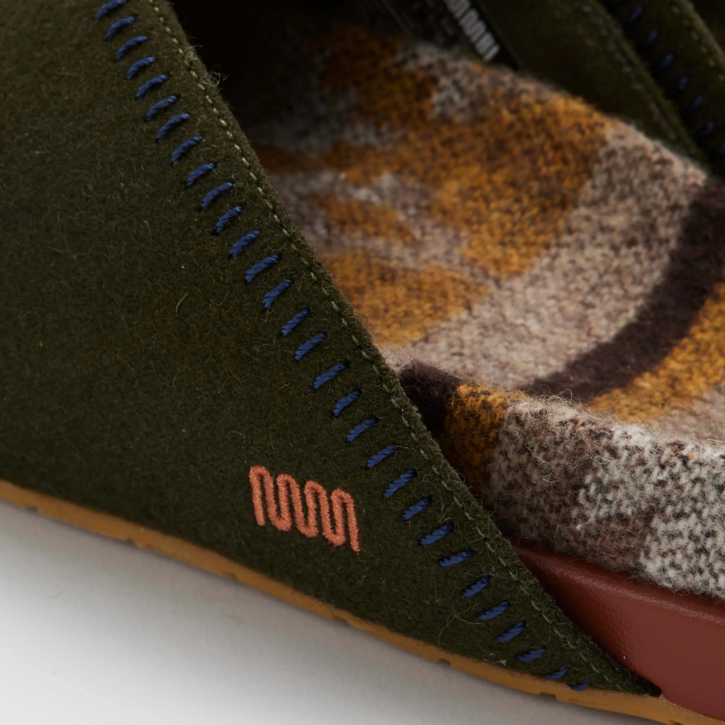 The Woolie Burro - Forest Elf Green with Ashland - Mens