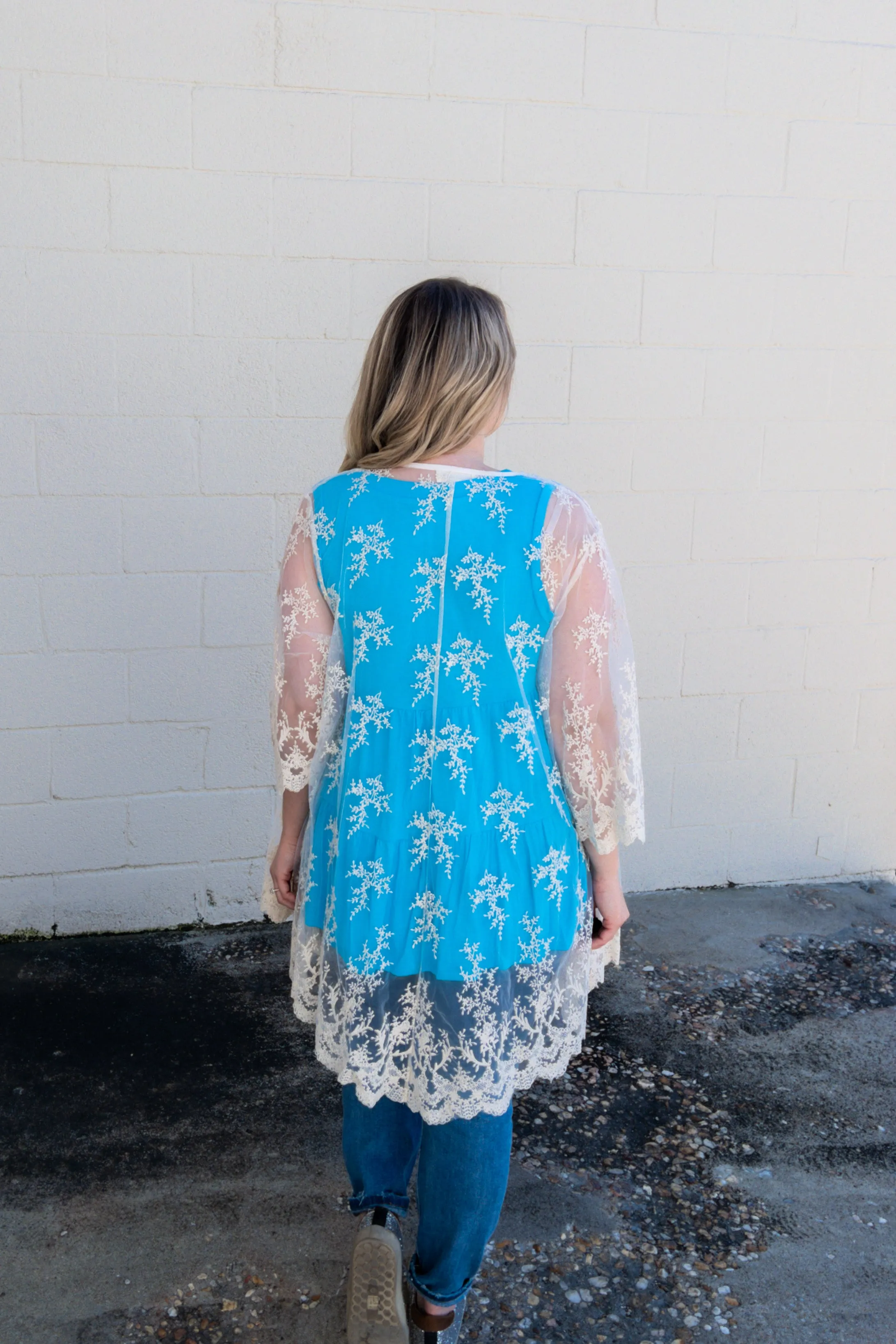 Try To Dream Lace Kimono