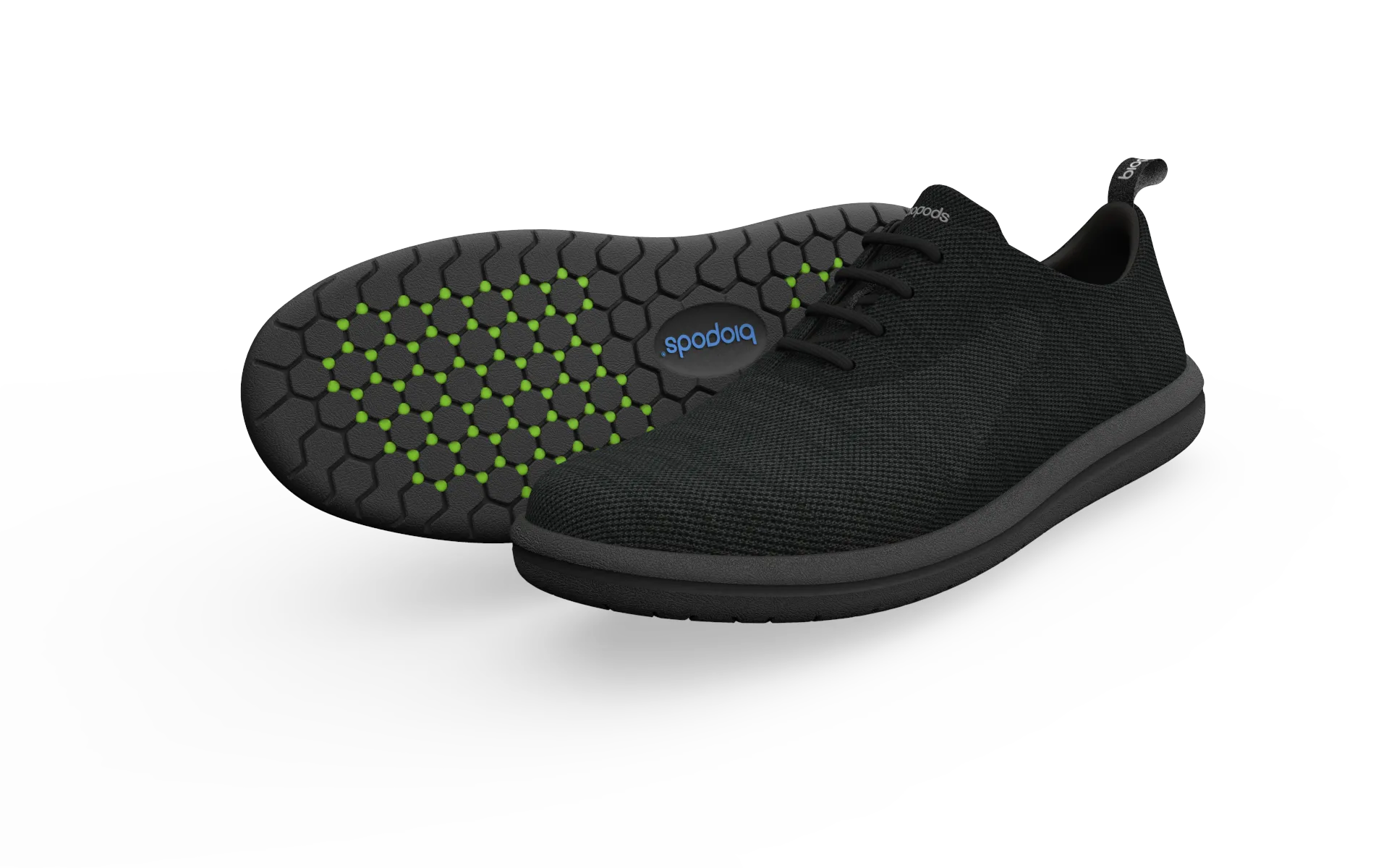 Wide Classic Sneakers - Black