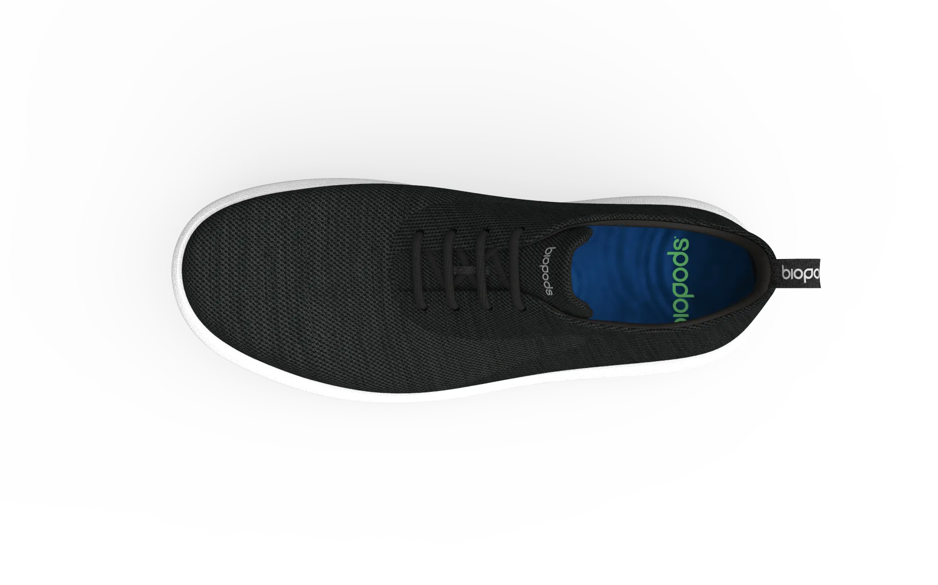 Wide Classic Sneakers - Black
