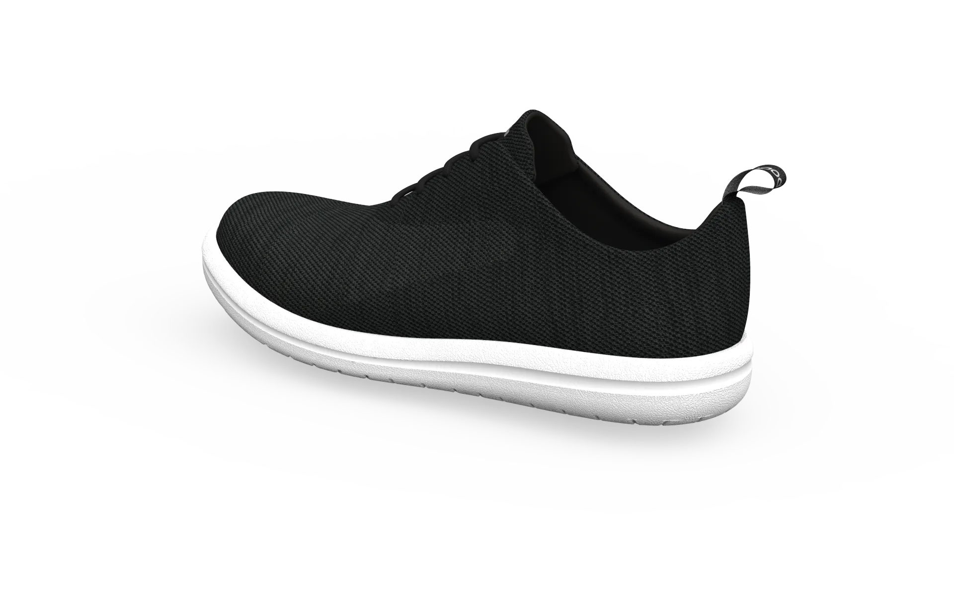 Wide Classic Sneakers - Black