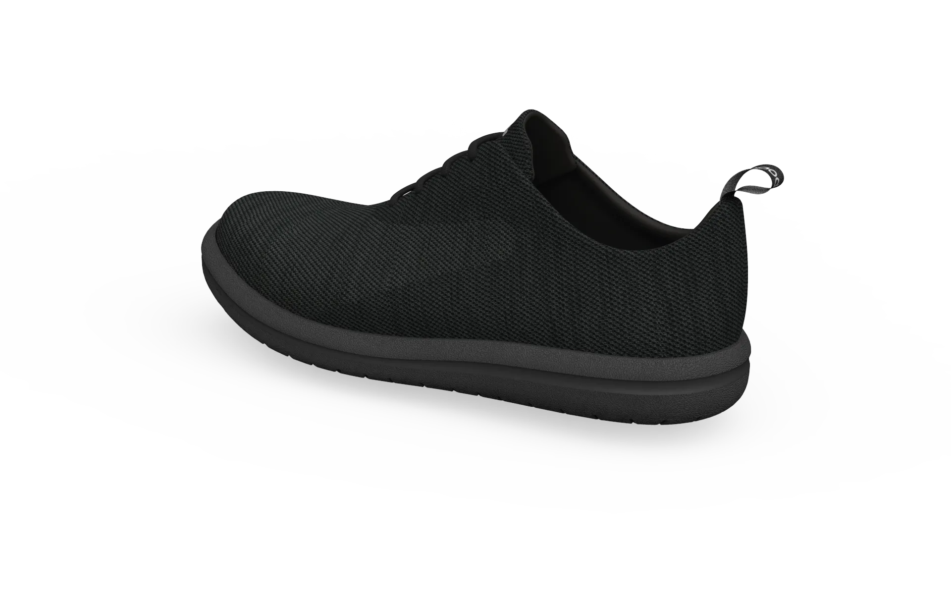 Wide Classic Sneakers - Black