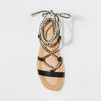 Women's Aurelie Lace-Up Sandals - Universal Thread